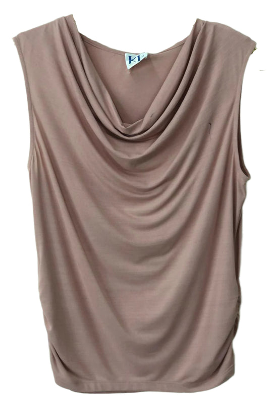 Brown sleeveless top