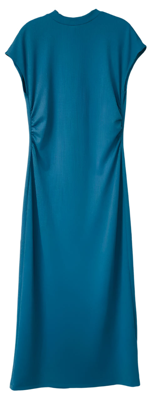 Teal Dress on a Hanger