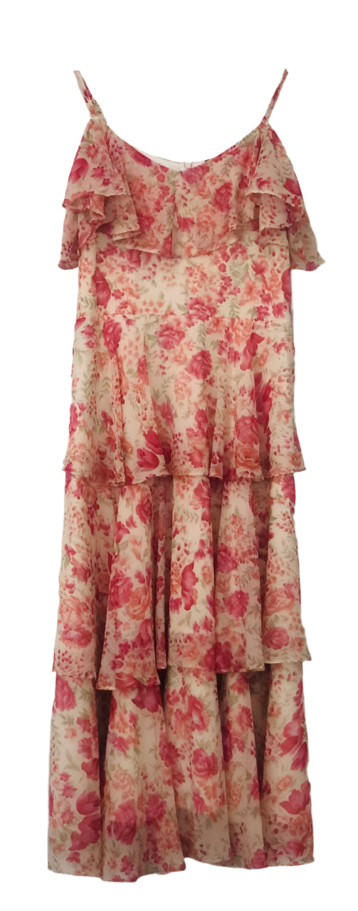 Spaghetti Floral Dress