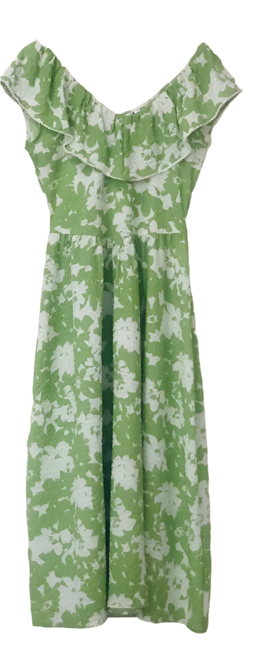 Floral Dress /Off Shoulder