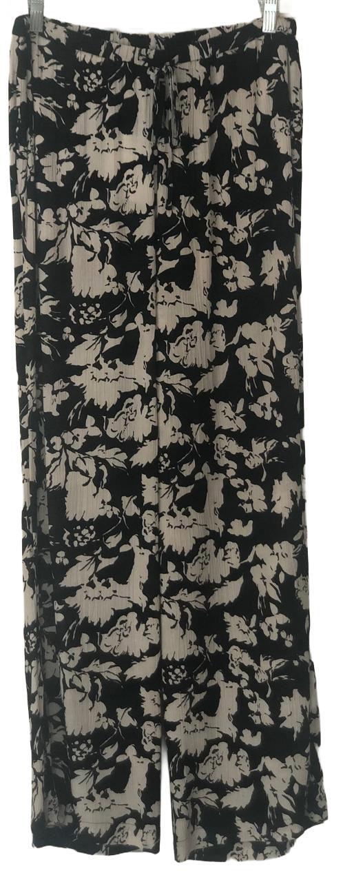 Floral black Trouser