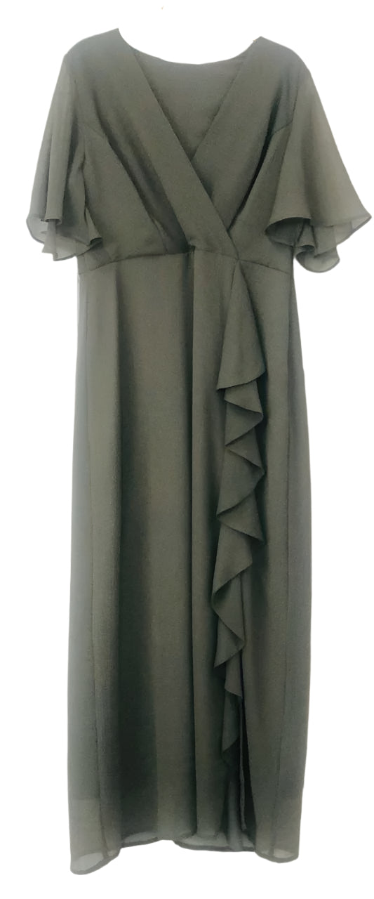 V-Neck Layered Dress