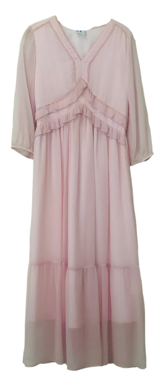 Chiffon Pink Dress