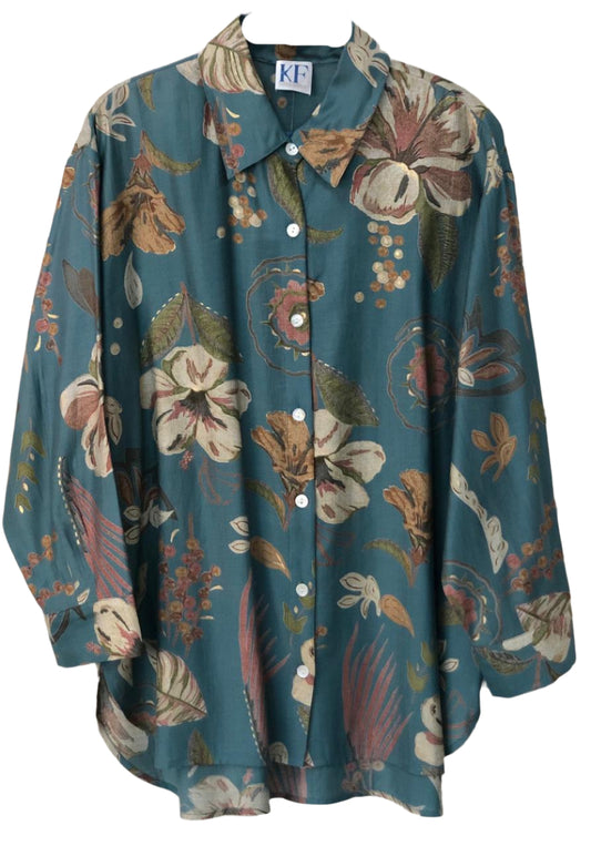 Floral patterned shirt