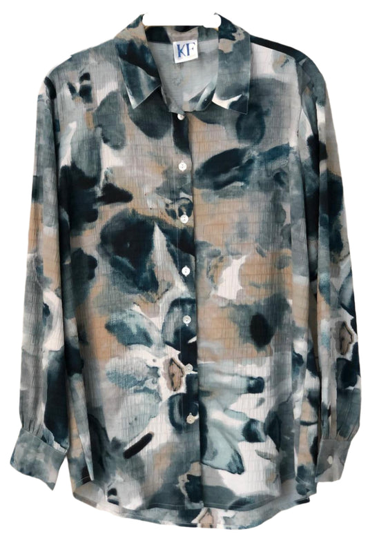 Floral patterned shirt