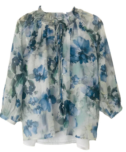 Floral Patterned Blouse