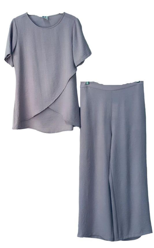 Purple top and pants set (Co-Ords )