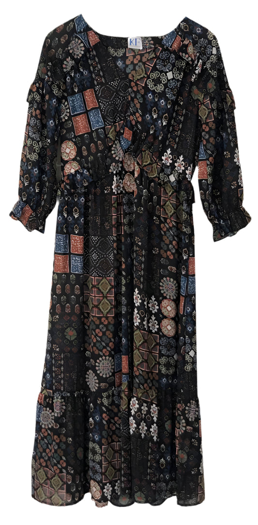 Floral patterned dress