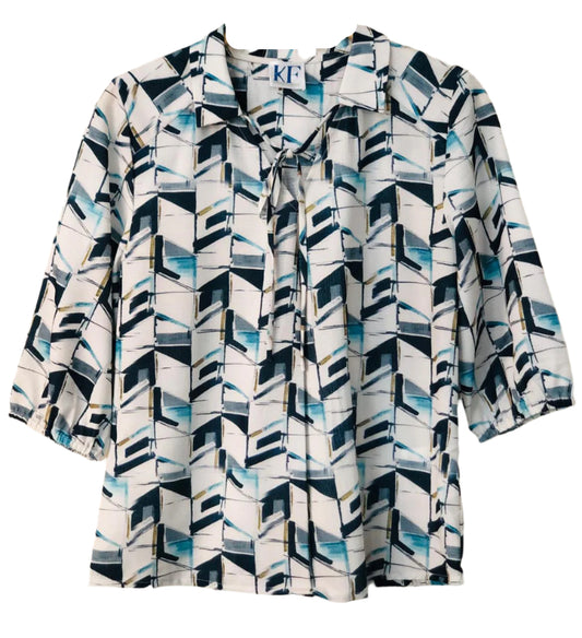 Geometric patterned shirt