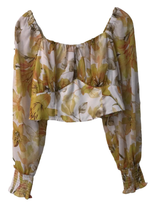 Floral-patterned outfit