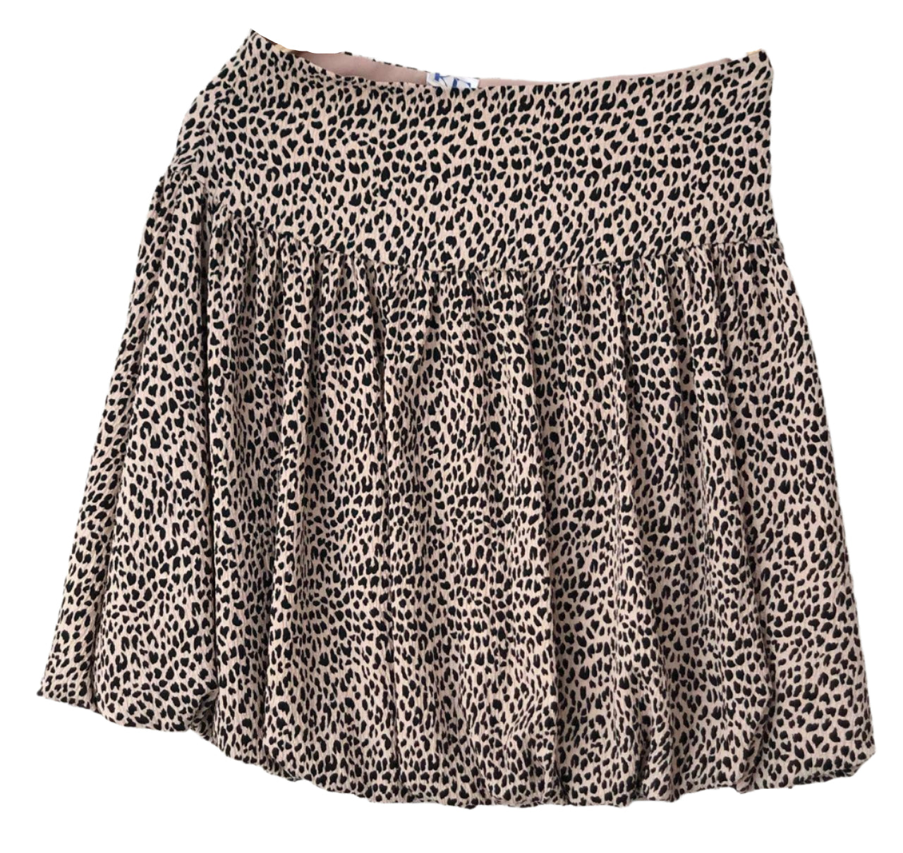 Leopard print skirt