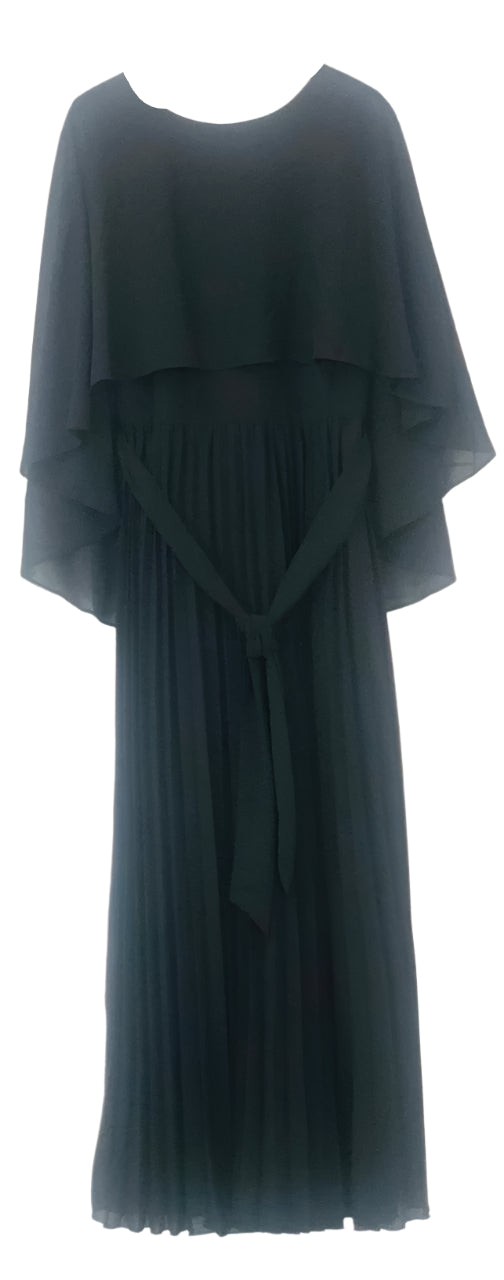 Black Dress with Layered Design