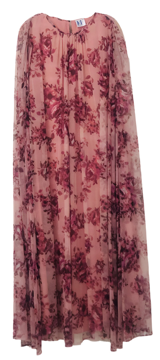 Pink Floral Dress
