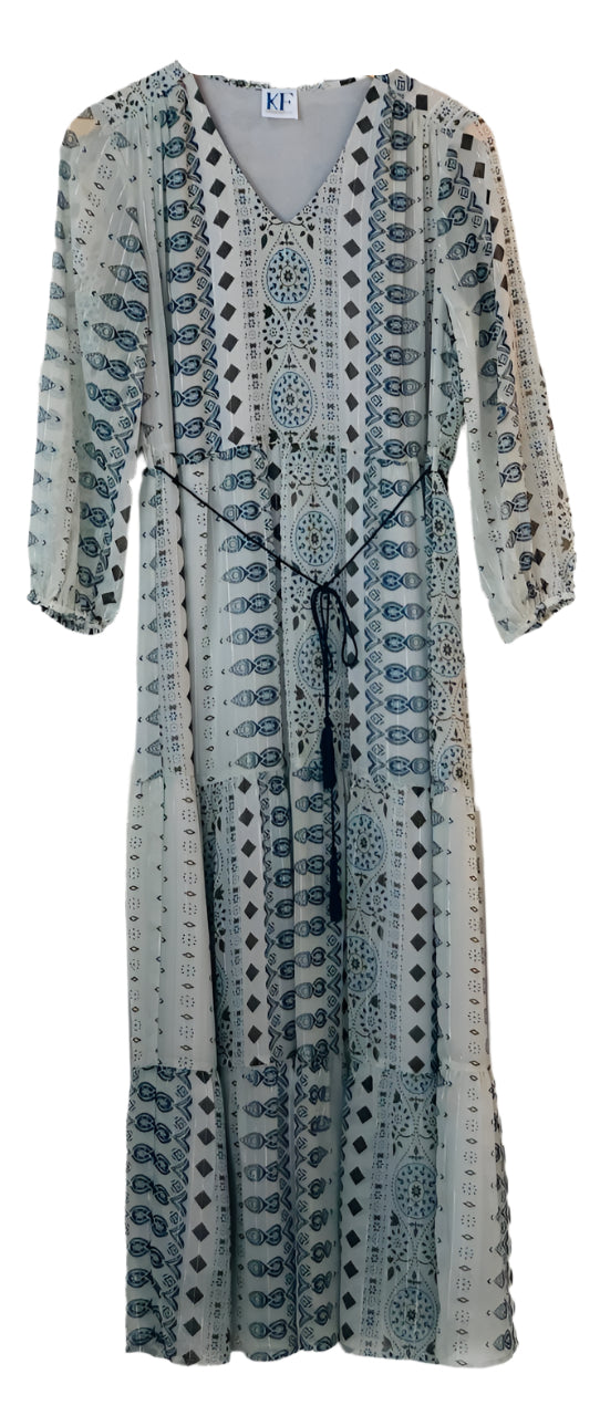 Long Patterned Dress