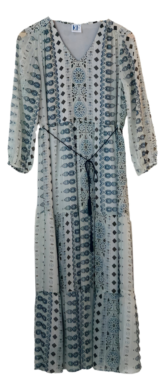 Long Patterned Dress