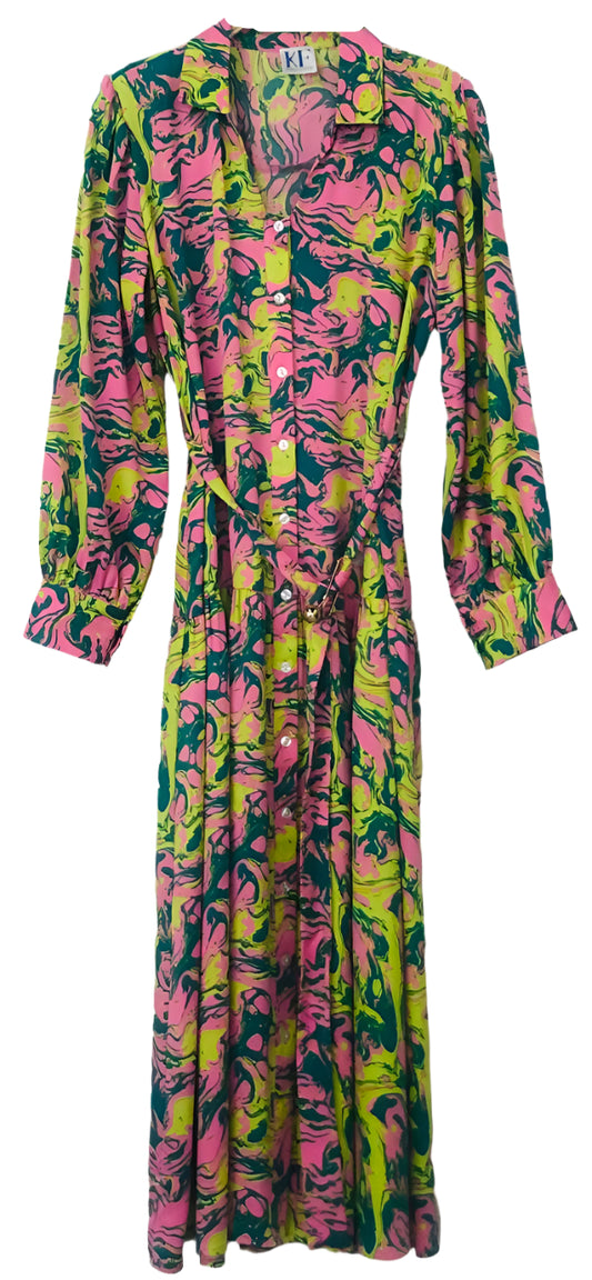 Colorful Patterned Dress