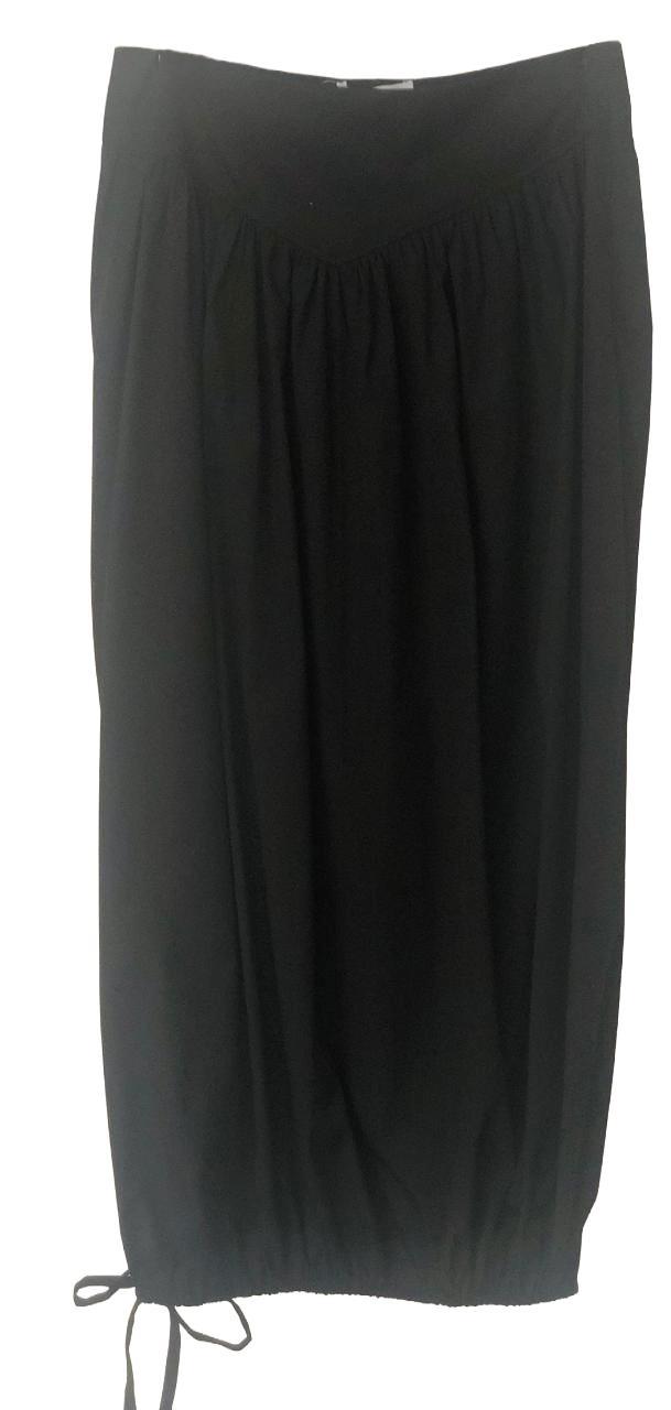 Black lace skirt