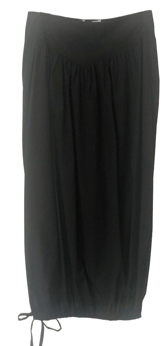 Black lace skirt