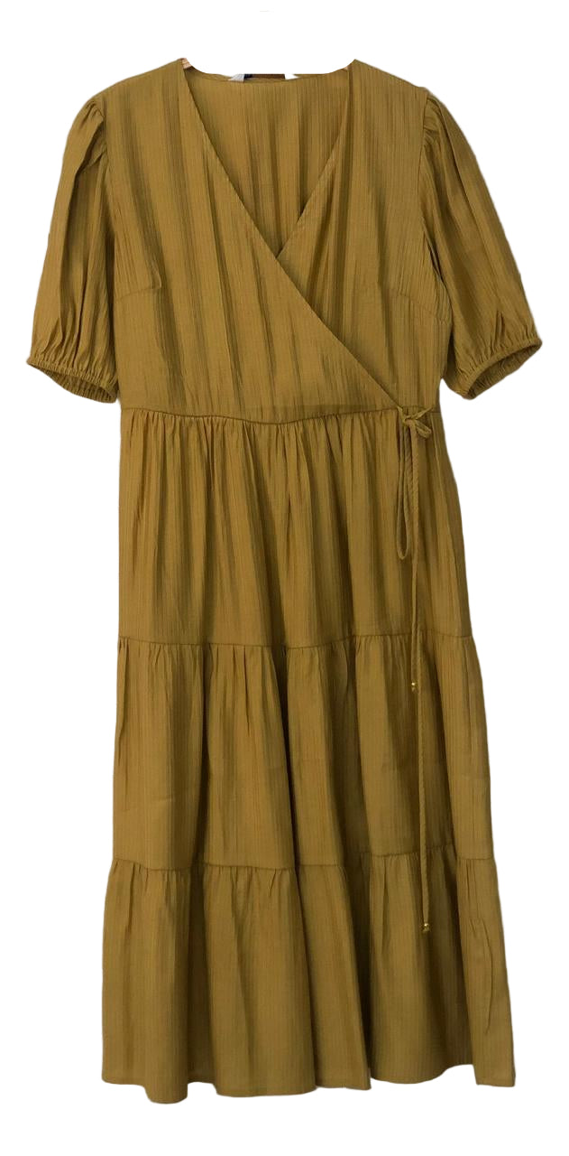 Mustard yellow dress