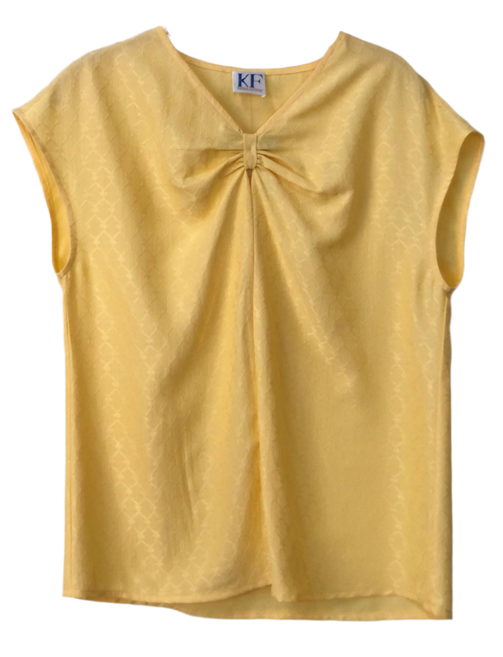 Yellow sleeveless top