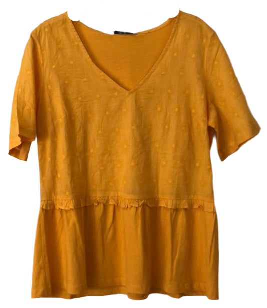 Yellow blouse