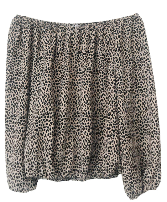 Leopard Print Skirt Hanging