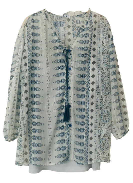 Patterned Blouse