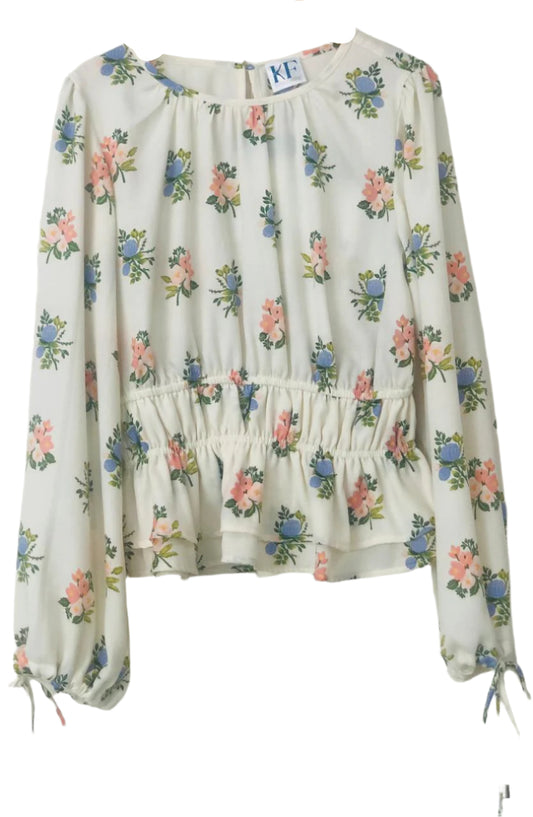 Floral-Patterned Top