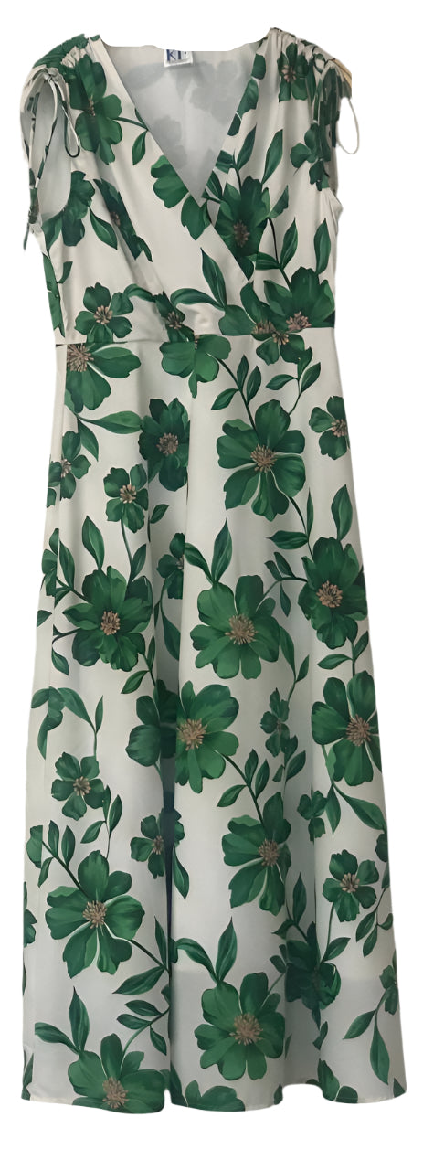 Green Floral Dress